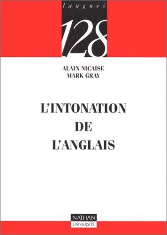 Couverture : L'intonation de l'anglais