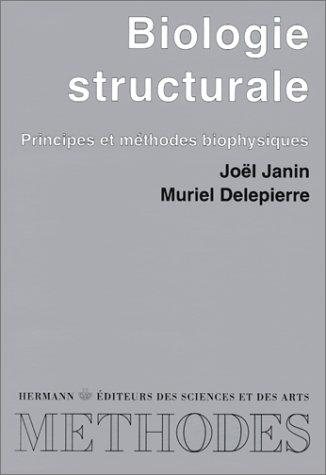 Couverture : Biologie structurale 