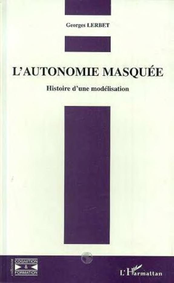 Couverture : L'autonomie masquée