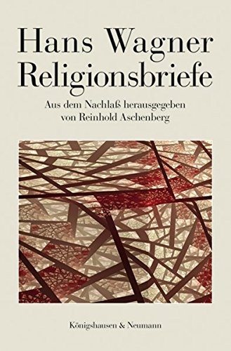 Couverture : Religionsbriefe