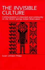Couverture : The Invisible Culture