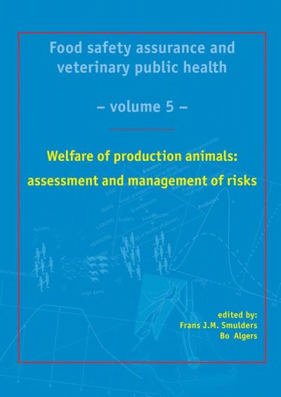 Couverture : Welfare of production Animals