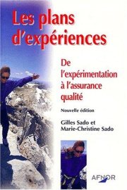 Couverture : Les plans d'expériences 
