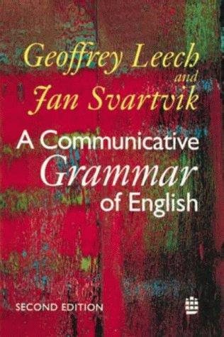 Couverture : A communicative grammar of English