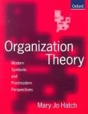 Couverture : Organization theory