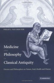 Couverture : Medicine and philosophy in classical antiquity