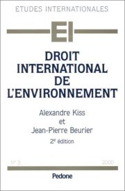 Couverture : Droit international de l'environnement