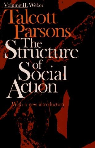 Couverture : Structure of Social Action