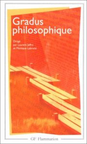 Couverture : Gradus philosophique