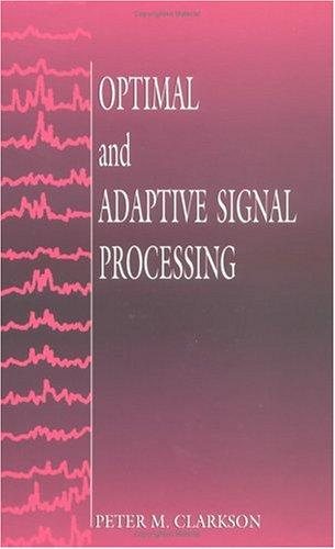 Couverture : Optimal and adaptive signal processing