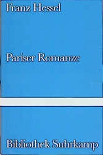 Couverture : Pariser Romanze. Papiere eines Verschollenen.