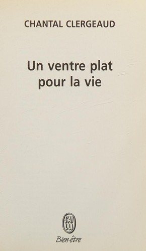 Couverture : Un ventre plat pour la vie