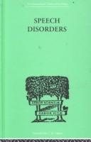Couverture : Speech Disorders