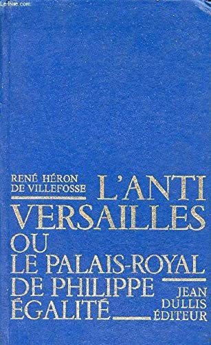 Couverture : L' anti Versailles
