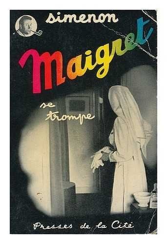 Couverture : Maigret se trompe
