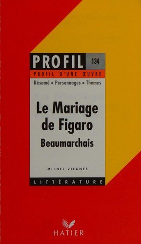 Couverture : Profil D'Une Oeuvre