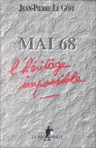 Couverture : Mai 68
