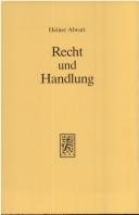 Couverture : Recht und Handlung