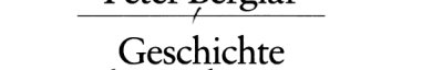 Couverture : Geschichte als Tradition, Geschichte als Fortschritt