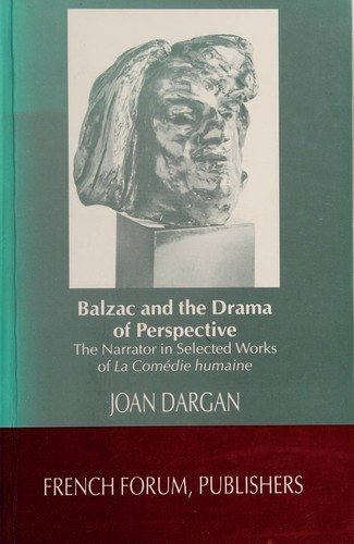 Couverture : Balzac and the drama of perspective