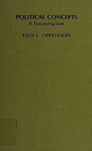 Couverture : Political concepts, a reconstruction