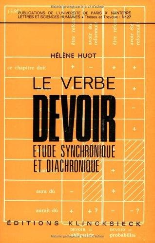 Couverture : Le verbe devoir