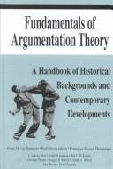 Couverture : Fundamentals of argumentation theory