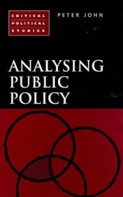 Couverture : Analyzing Public Policy (Critical Political Studies)