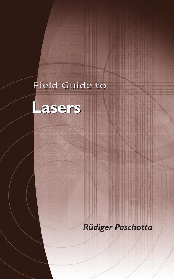 Couverture : Field guide to lasers