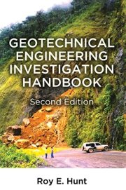 Couverture : Geotechnical engineering investigation handbook