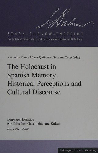 Couverture : The Holocaust in Spanish memory
