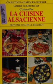 Couverture : Connaître la cuisine alsacienne