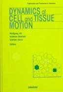 Couverture : Dynamics of cell and tissue motion