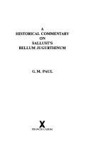 Couverture : A historical commentary on Sallust's Bellum Jugurthinum