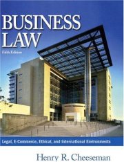 Couverture : Business law
