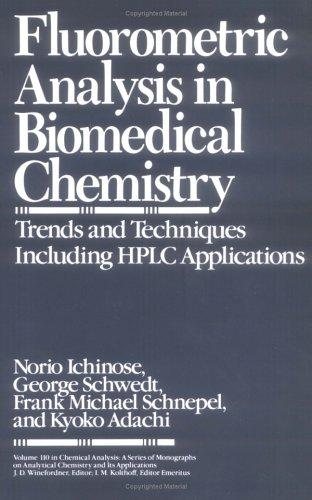 Couverture : Fluorometric analysis in biomedical chemistry