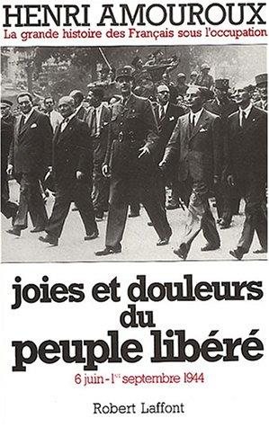 Couverture : Joies et douleurs du peuple libéré