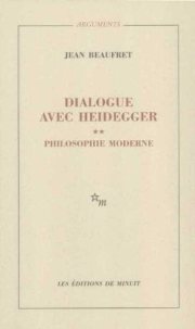 Couverture : Dialogue avec Heidegger