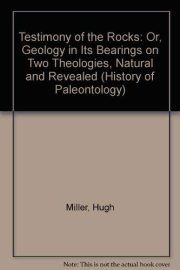 Couverture : The testimony of the rocks
