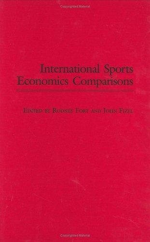 Couverture : International sports economics comparisons