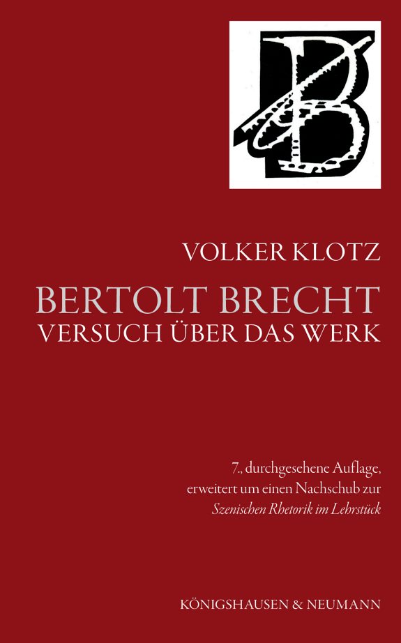 Couverture : Bertolt Brecht