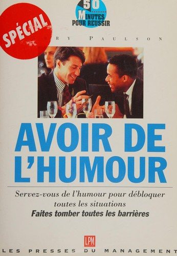Couverture : Avoir de l'humour