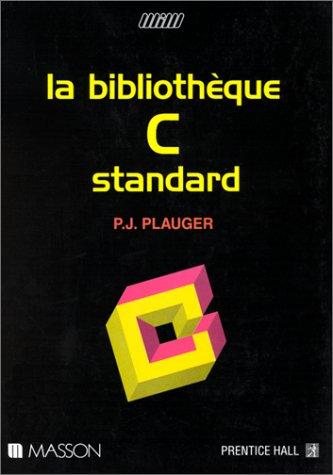 Couverture : La biibliothèque C standard