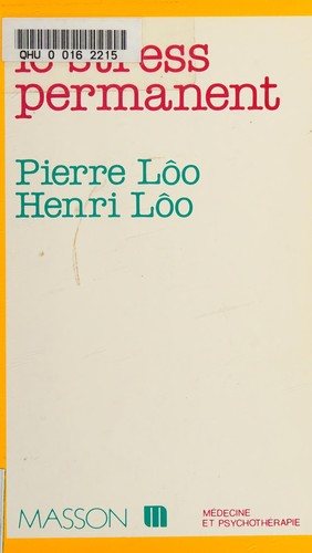 Couverture : Le stress permanent