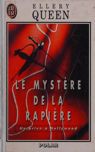Couverture : Le mystère de la rapière