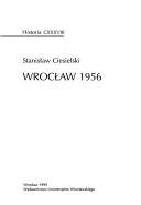 Couverture : Wrocław 1956