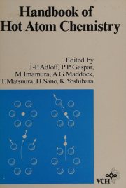 Couverture : Handbook of hot atom chemistry