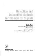 Couverture : Detection and estimation methods for biomedical signals