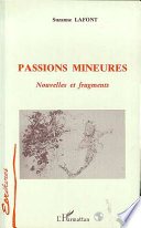 Couverture : Passions mineures