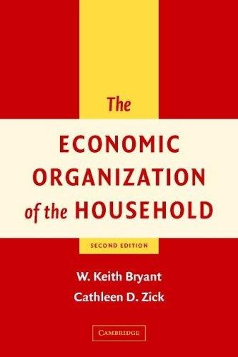 Couverture : The economic organization of the household